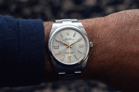 rolex silver and gold mens|rolex oyster perpetual 41mm silver.